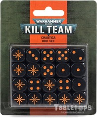 Warhammer 40k - Kill Team Chaotica Dice Set